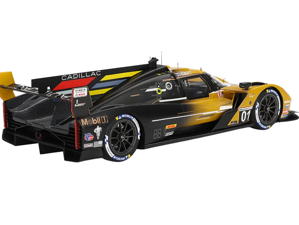 Cadillac V-Series.R #01 Sebastien Bourdais - Scott Dixon - Renger van der Zande "Cadillac Racing" 2nd Place "12 Hours of Sebring" (2024) 1/18 Model Car by Top Speed