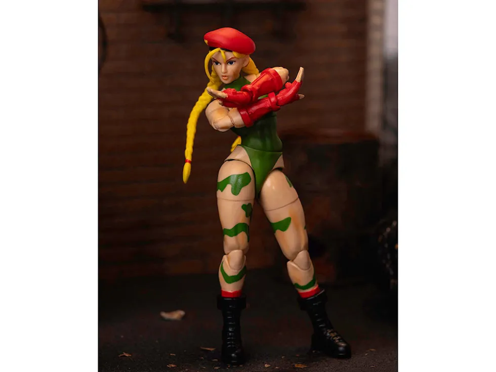 Cammy 6" Moveable Figure with Accessories and Alternate Head and Hands "Ultra Street Fighter II: The Final Challengers" (2017) Video Game Model by Jada