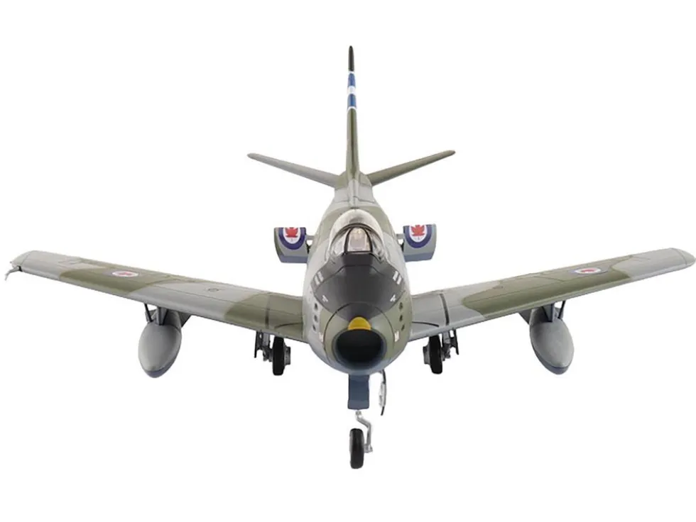 Canadair Sabre Mk.6 Fighter Aircraft "23622, 430 Squadron" (1950s) Royal Canadian Air Force "Air Power Series" 1/72 Diecast Model by Hobby Master