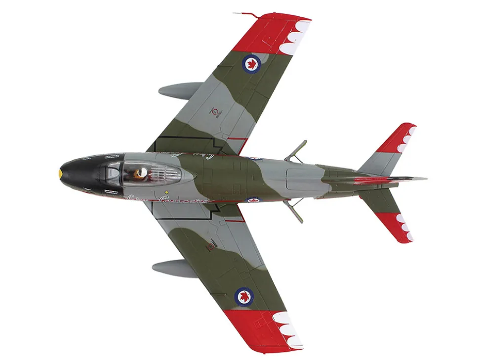 Canadair Sabre Mk.6 Fighter Aircraft "Sky Lancers" (1956) Royal Canadian Air Force "Air Power Series" 1/72 Diecast Model by Hobby Master