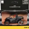 Can-Am Commander XT-P 1000R Gray and Orange with Driver Figure 1/32 Diecast Model by BRP Models