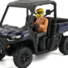 Can-Am Defender XT HD9 Navy Blue and Black with Driver Figure 1/32 Diecast Model by BRP Models