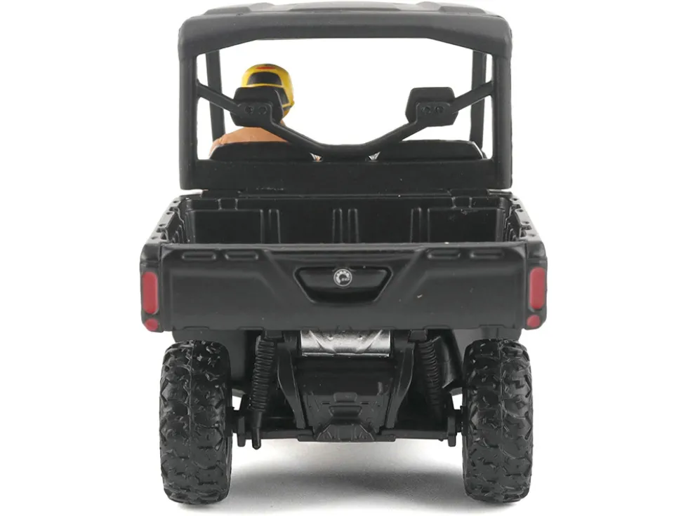 Can-Am Defender XT HD9 Navy Blue and Black with Driver Figure 1/32 Diecast Model by BRP Models