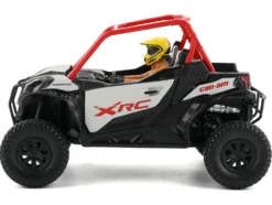 Can-Am Maverick Sport XRC 1000R Red and Gray with Driver Figure 1/32 Diecast Model by BRP Models