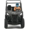 Can-Am Maverick Trail DPS 1000 Matt Black with Driver Figure 1/32 Diecast Model by BRP Models