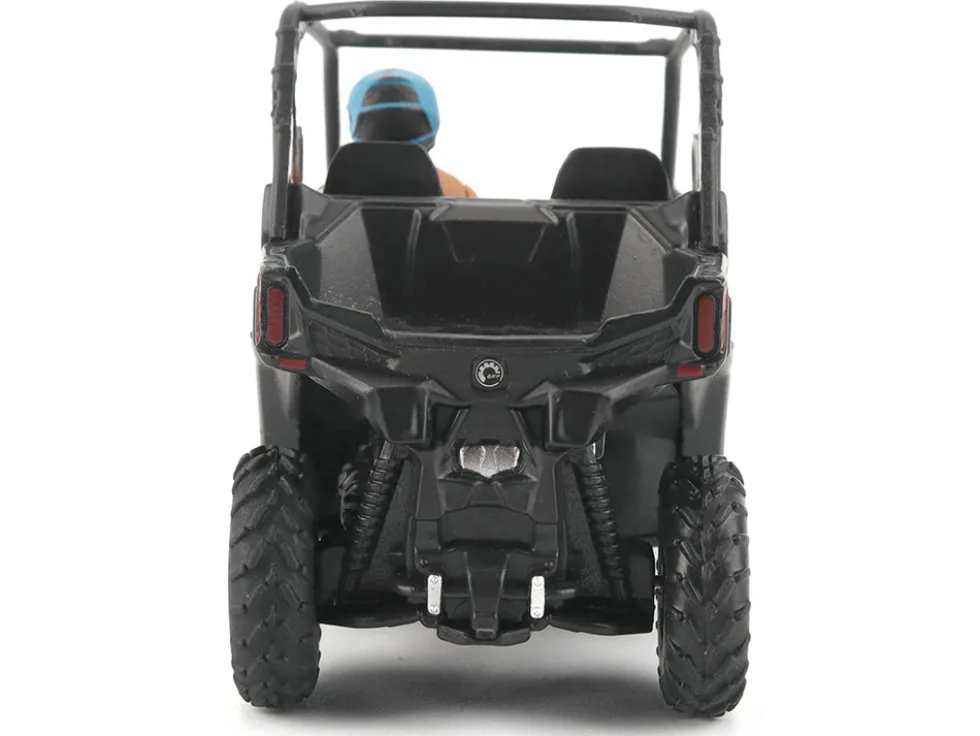 Can-Am Maverick Trail DPS 1000 Matt Black with Driver Figure 1/32 Diecast Model by BRP Models