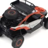 Can-Am Maverick X3 X RS Turbo RR Sand Version Chalk Gray and Magma Red with Driver Figure 1/32 Diecast Model by BRP Models