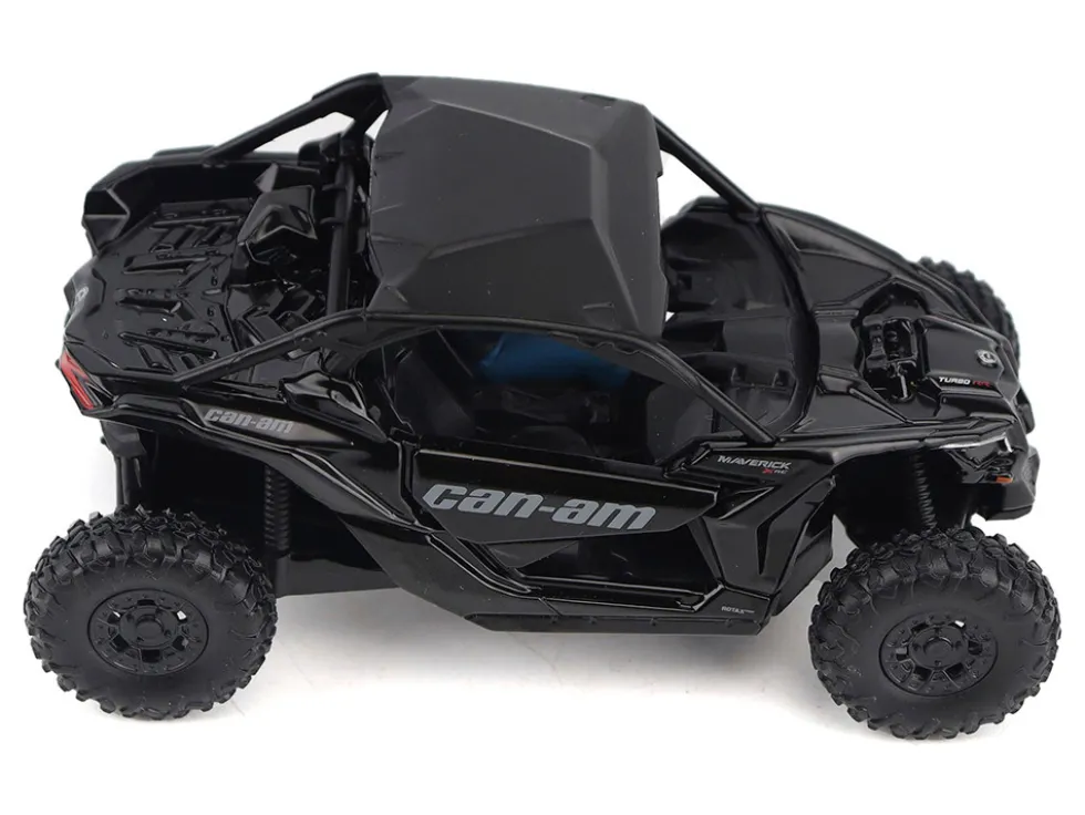 Can-Am Maverick X3 X RS Turbo RR Triple Black with Driver Figure 1/32 Diecast Model by BRP Models
