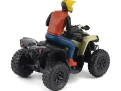 Can-Am Renegade X XC 1000R ATV Desert Tan with Driver Figure 1/32 Diecast Model by BRP Models