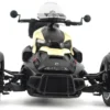 Can-Am Ryker Rally 3-Wheel Motorcycle Sand Storm and Black 1/12 Diecast Model by BRP Models