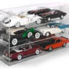 6 Car Acrylic Display Show Case 1/18 Scale Models Auto World AWDC015