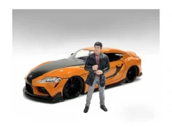 Car Meet 3 Figure 3 1/18 Scale Models American Diorama 76328