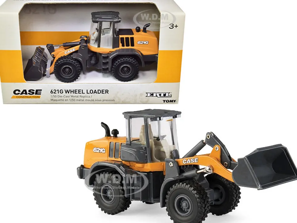 Case 621G Wheel Loader Case Construction 1/50 Diecast Model ERTL TOMY 44134