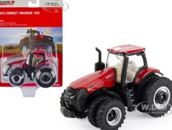 Case IH AFS Connect Magnum 400 Tractor Red Case IH Agriculture 1/64 Diecast Model ERTL TOMY 44210