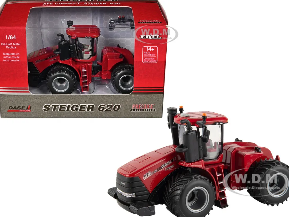 Case IH AFS Connect Steiger 620 Tractor Red "Case IH Agriculture" Series 1/64 Diecast Model by ERTL TOMY