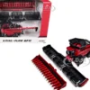 Case IH Axial-Flow AF11 Combine with 16-Row Corn Head and Draper Grain Head Red 1/64 Diecast Model by ERTL TOMY