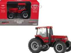 Case International 7120 Tractor Red "Prestige Collection" "Case Agriculture" Series 1/64 Diecast Model by ERTL TOMY