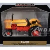 Case 430 Narrow Front Tractor Yellow with Orange Frame "Classic Series" 1/16 Diecast Model by SpecCast