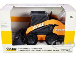 Case SV340B Skid Steer Loader Orange Dark Gray Case Construction Series 1/16 Diecast Model ERTL TOMY 44197