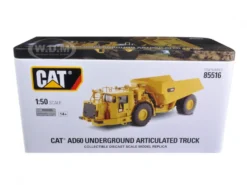 CAT Caterpillar AD60 Articulated Underground Truck with Operator High Line Series 1/50 Diecast Model Diecast Masters 85516