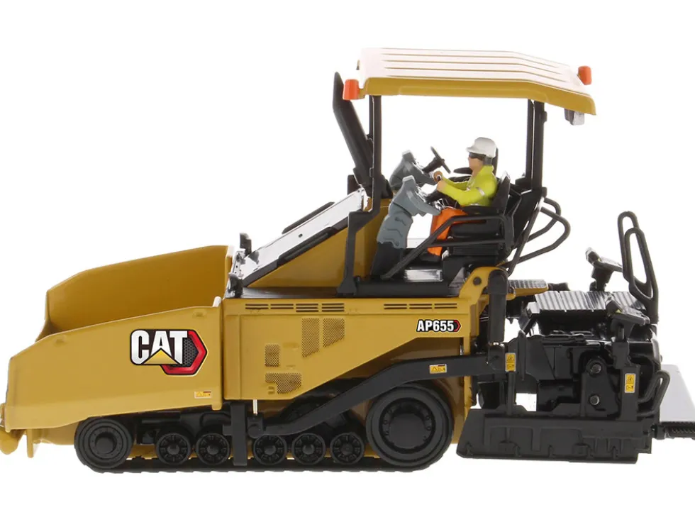 CAT Caterpillar AP655F Asphalt Paver Yellow "Core Classics" Series 1/50 Diecast Model by Diecast Masters