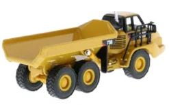 CAT Caterpillar 730 Articulated Dump Truck Operator High Line Series 1/87 HO Scale Diecast Model Diecast Masters 85130