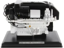 CAT Caterpillar C32B Marine Engine Replica High Line Series 1/12 Diecast Model Diecast Masters 85707