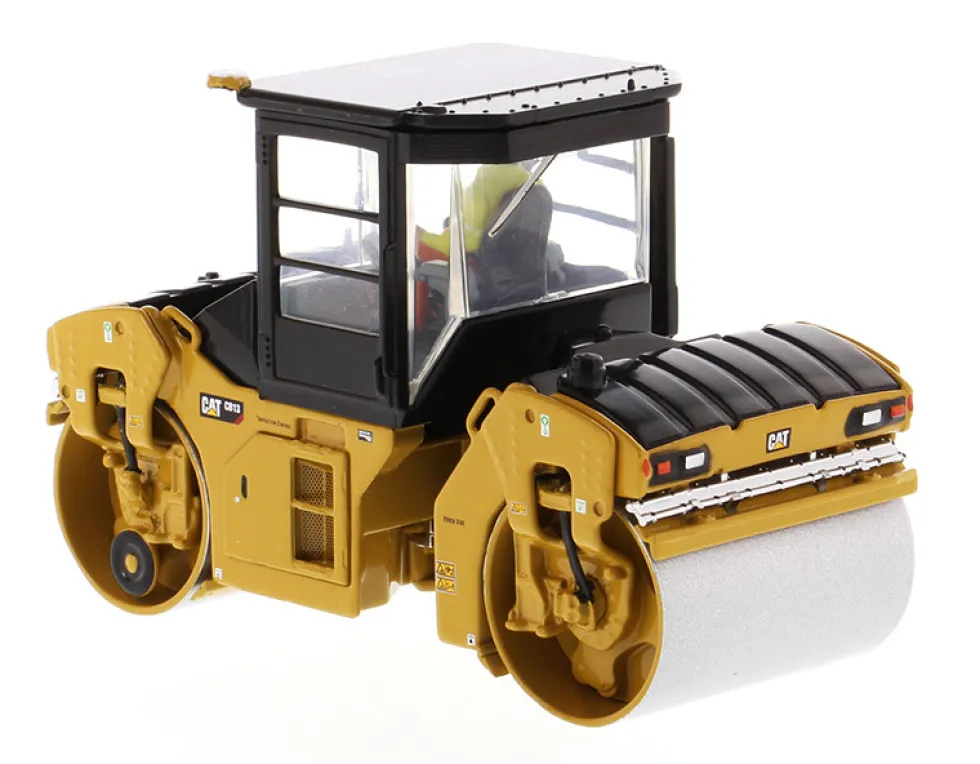 CAT Caterpillar CB-13 Tandem Vibratory Roller Cab and Operator High Line Series 1/50 Diecast Model Diecast Masters 85595