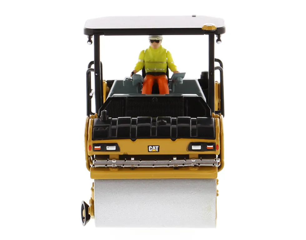 CAT Caterpillar CB-13 Tandem Vibratory Roller ROPS Roll Over Protective Structure and Operator High Line Series 1/50 Diecast Model Diecast Masters 85594