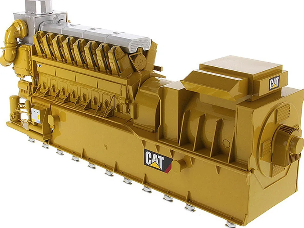 CAT Caterpillar CG260-16 Gas Engine Generator Core Classic Series 1/25 Diecast Model Diecast Masters 85287 C
