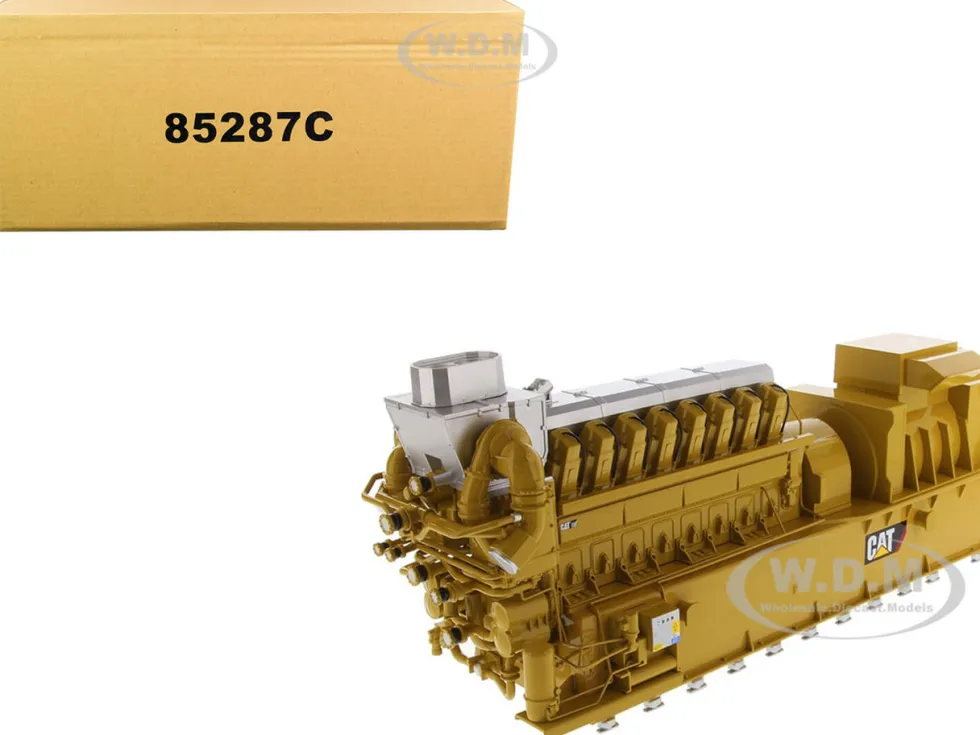 CAT Caterpillar CG260-16 Gas Engine Generator Core Classic Series 1/25 Diecast Model Diecast Masters 85287 C
