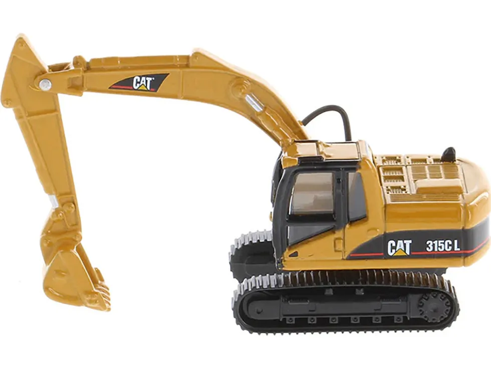 CAT Caterpillar 315C L Hydraulic Excavator Yellow 1/87 HO Diecast Model Diecast Masters 84400