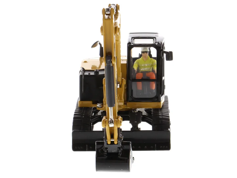CAT Caterpillar 309 CR Next Generation Mini Hydraulic Excavator Work Tools Operator High Line Series 1/50 Diecast Model Diecast Masters 85592