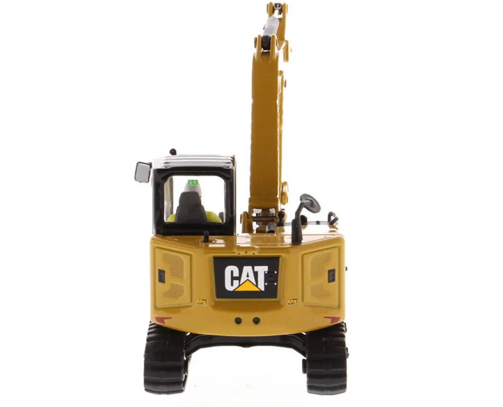 CAT Caterpillar 308 CR Next Generation Mini Hydraulic Excavator with Work Tools Operator High Line Series 1/50 Diecast Model Diecast Masters 85596