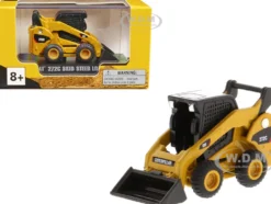CAT Caterpillar 272C Skid Steer Loader Yellow Micro Constructor Series Diecast Model Diecast Masters 85974DB