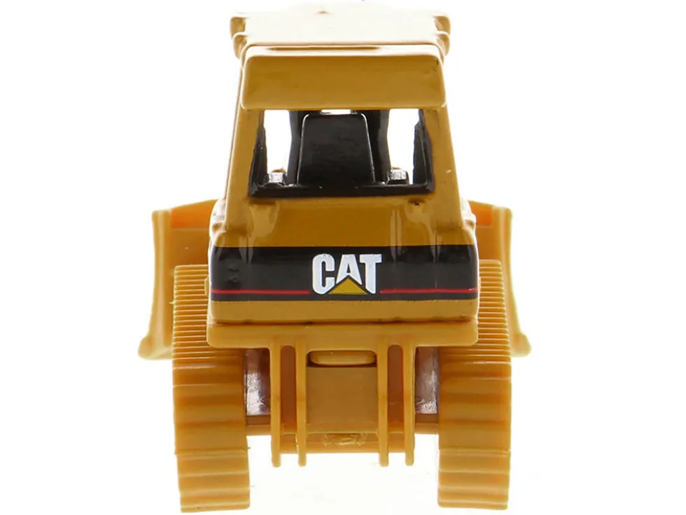 CAT Caterpillar D5G XL Track Type Tractor Yellow Micro Constructor Series Diecast Model Diecast Masters 85971DB