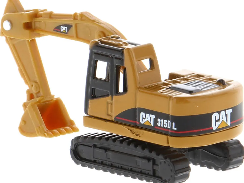 CAT Caterpillar 315D L Excavator Yellow Micro-Constructor Series Diecast Model Diecast Masters 85970DB