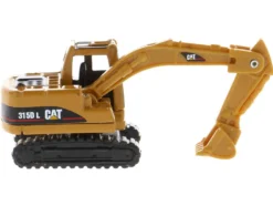 CAT Caterpillar 315D L Excavator Yellow Micro-Constructor Series Diecast Model Diecast Masters 85970DB