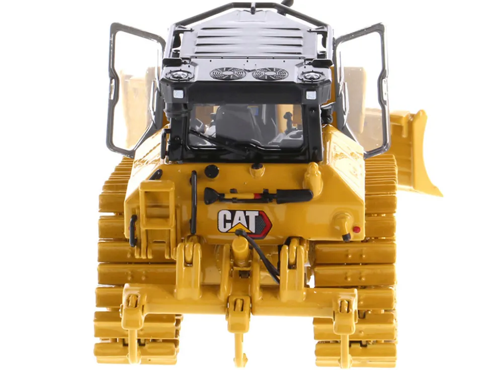 CAT Caterpillar D5 LGP VPAT Track Type Tractor Dozer Yellow Operator High Line Series 1/50 Diecast Model Diecast Masters 85951