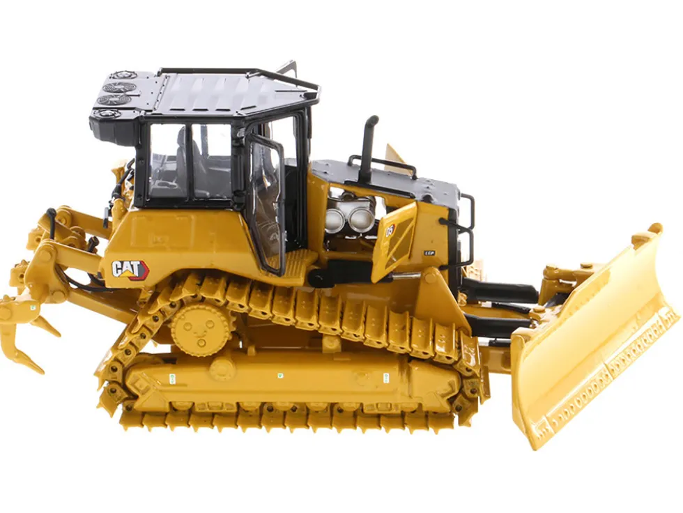 CAT Caterpillar D5 LGP VPAT Track Type Tractor Dozer Yellow Operator High Line Series 1/50 Diecast Model Diecast Masters 85951