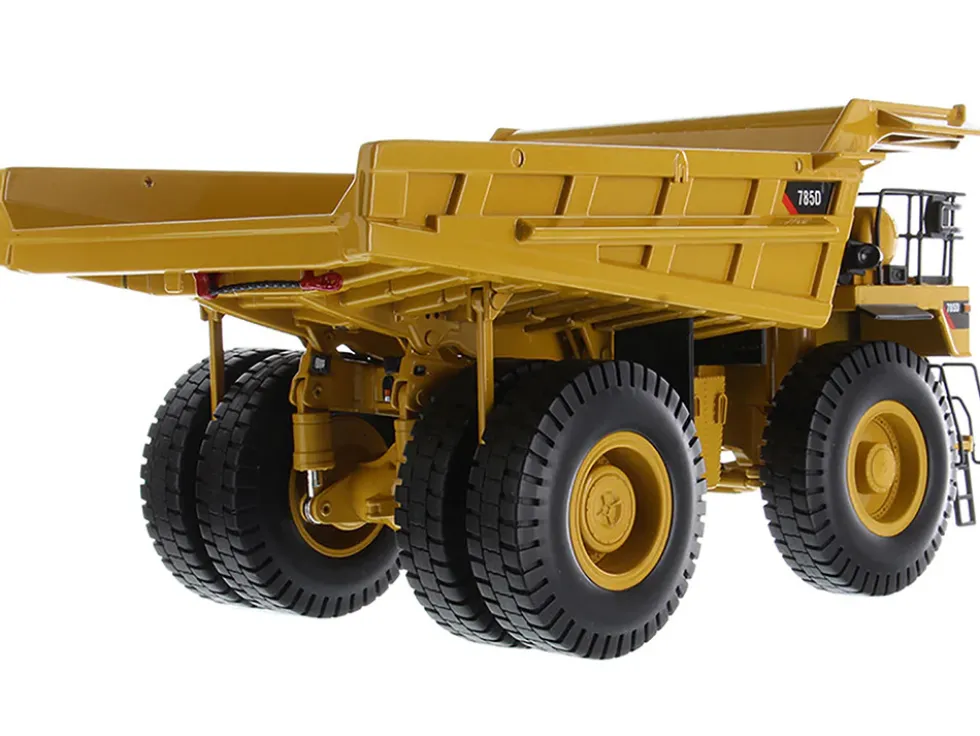 CAT Caterpillar 785D Mining Truck Yellow with Operator Core Classics Series 1/50 Diecast Model Diecast Masters 85216C