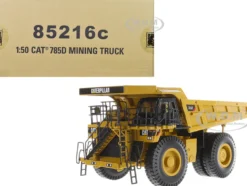 CAT Caterpillar 785D Mining Truck Yellow with Operator Core Classics Series 1/50 Diecast Model Diecast Masters 85216C