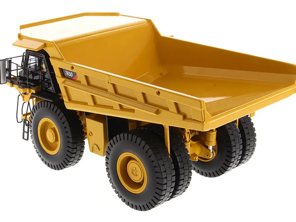 CAT Caterpillar 785D Mining Truck Yellow with Operator Core Classics Series 1/50 Diecast Model Diecast Masters 85216C