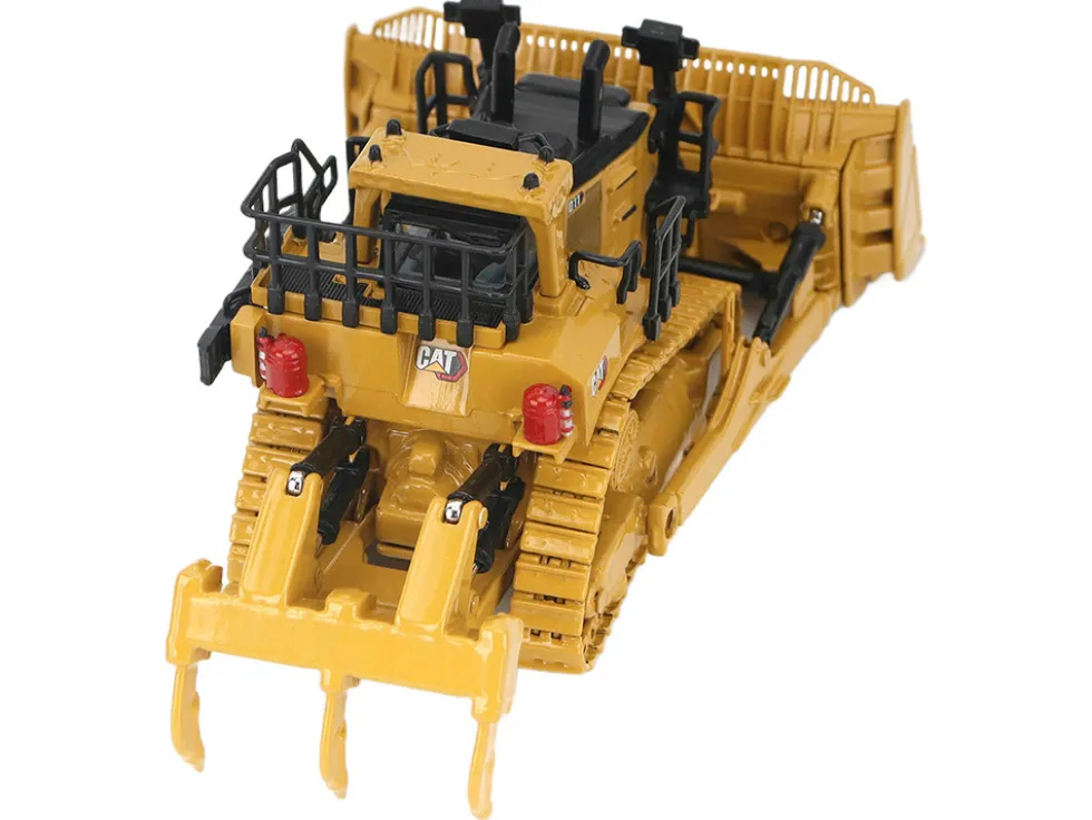 CAT Caterpillar D11 Track Type Dozer TKN Design Yellow "High Line" Series 1/87 (HO) Diecast Model by Diecast Masters
