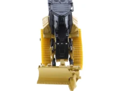 CAT Caterpillar D5 Track-Type Dozer Yellow Fine Grading Undercarriage Foldable Blade High Line Series 1/87 HO Diecast Model Diecast Masters 85953