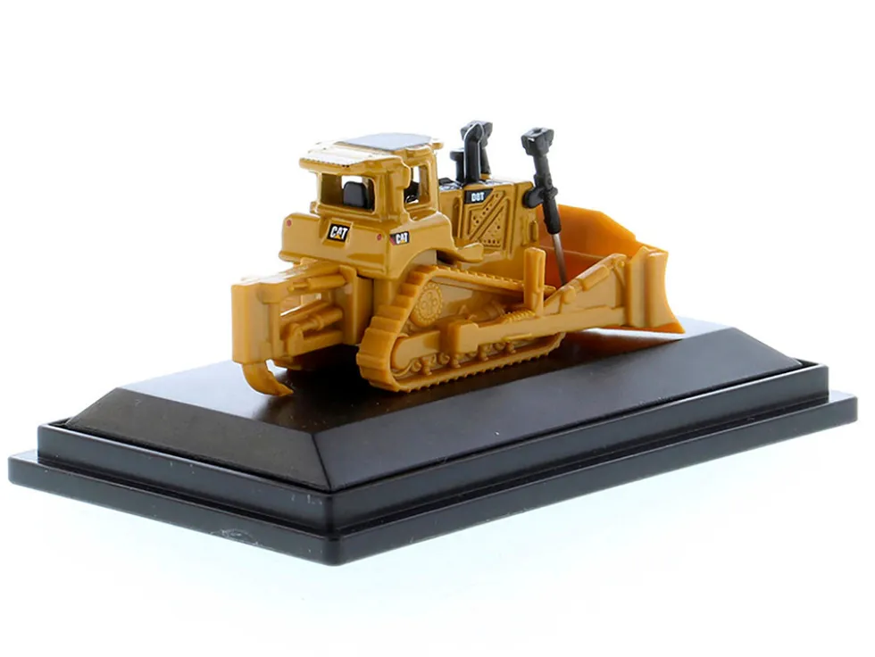 CAT Caterpillar D8T Track Type Tractor Yellow Micro Constructor Series Diecast Model Diecast Masters 85978DB