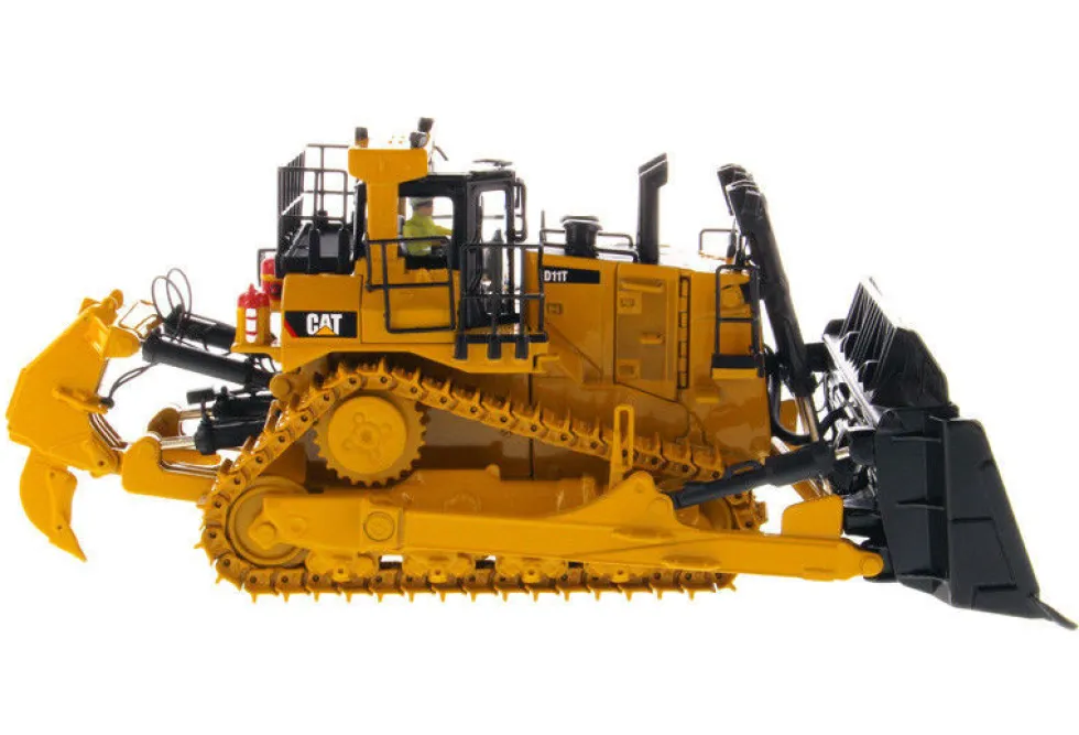 Cat Caterpillar D11T Track Type Tractor Dozer JEL Design Operator High Line Series 1/50 Diecast Model Diecast Masters 85565