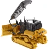 CAT Caterpillar D5 XR Fire Suppression Track Type Dozer Yellow High Line Series 1/50 Diecast Model Diecast Masters 85955