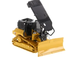CAT Caterpillar D5 XR Fire Suppression Track Type Dozer Yellow High Line Series 1/50 Diecast Model Diecast Masters 85955