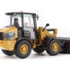 CAT Caterpillar 906 Electric Compact Wheel Loader Yellow with Operator "High Line Series" 1/50 Diecast Model by Diecast Masters
